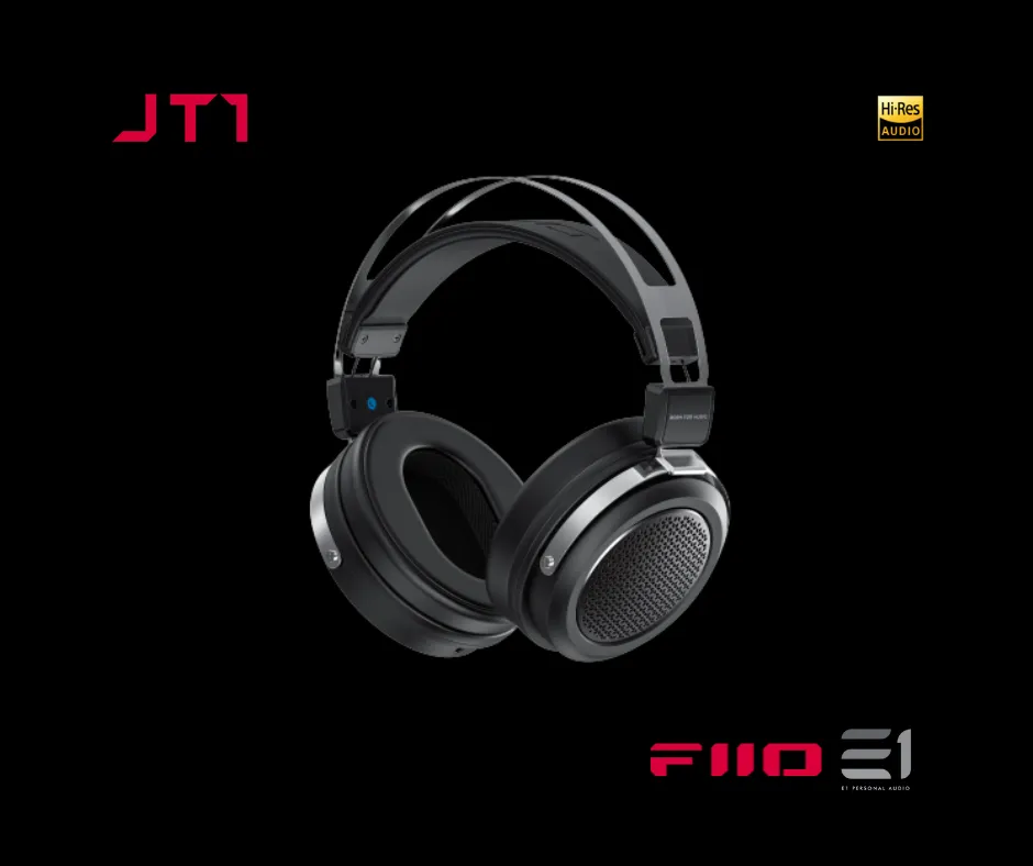 FiiO x Jade Audio JT1 Dynamic (Closed-back) Over-ear Headphones