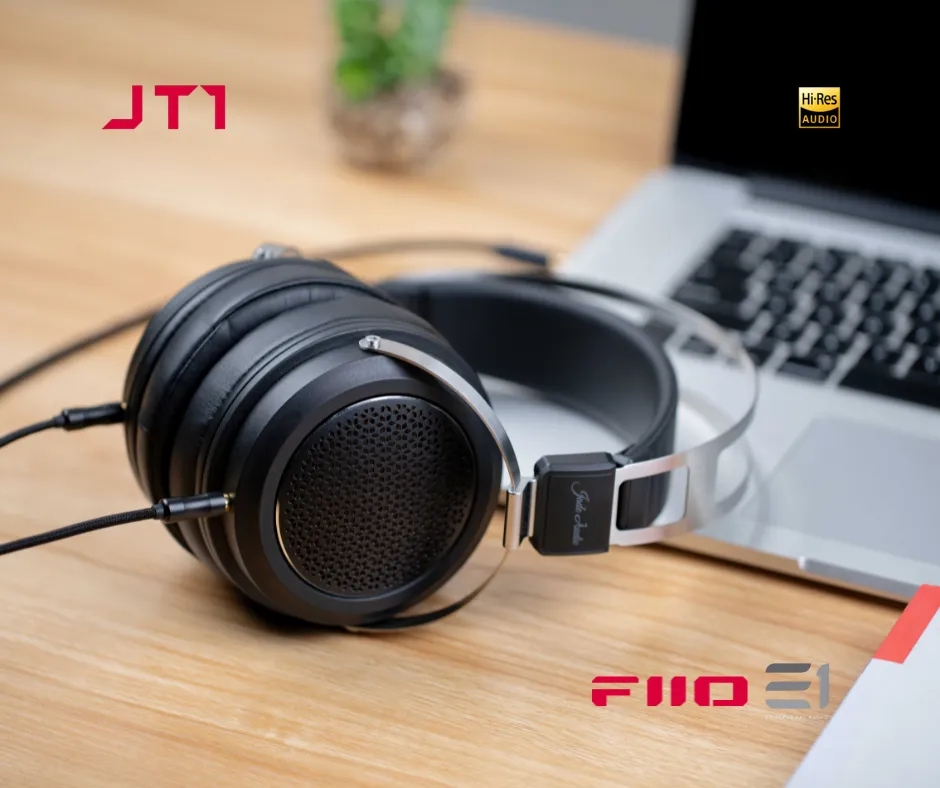 FiiO x Jade Audio JT1 Dynamic (Closed-back) Over-ear Headphones