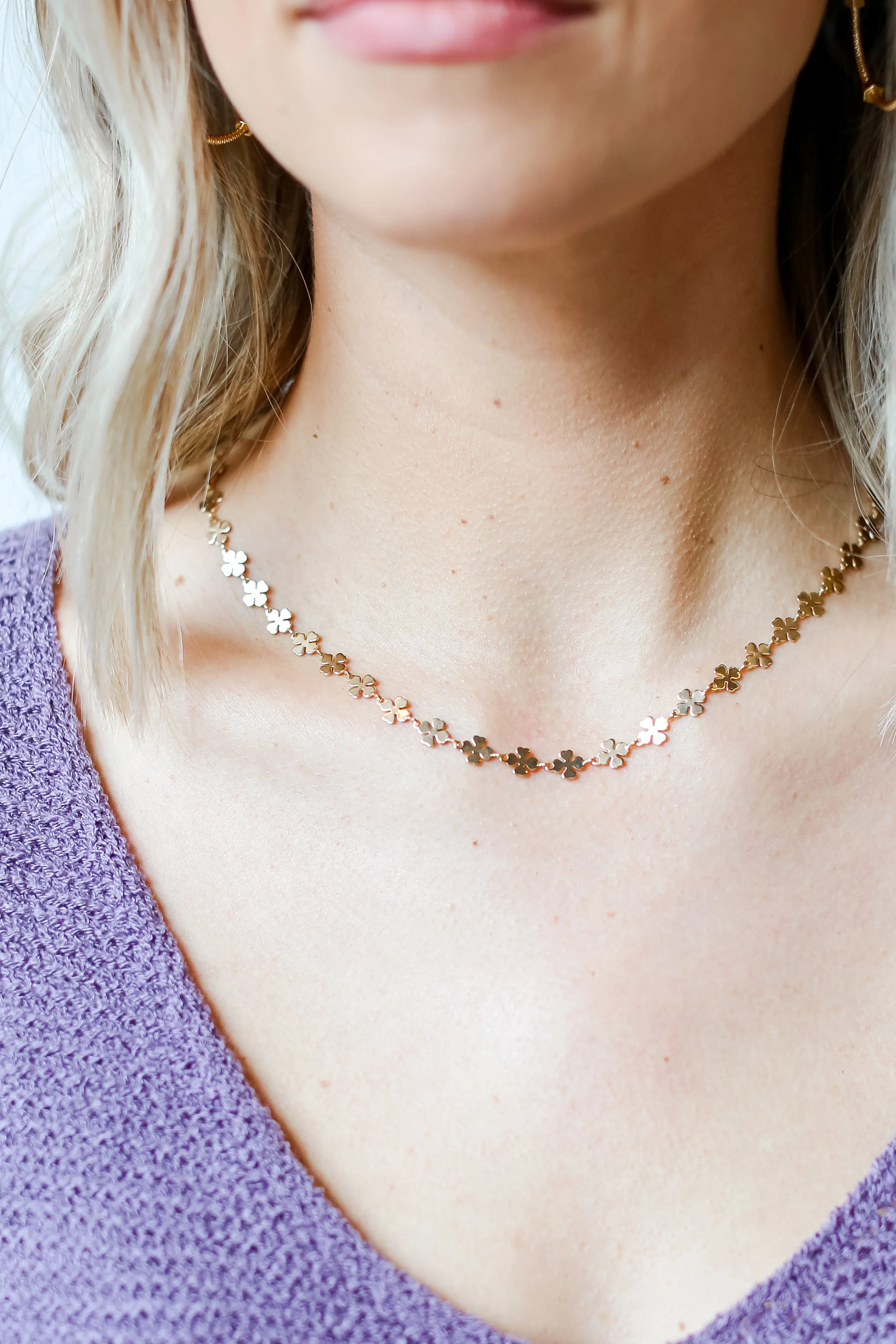 FINAL SALE - Ariella Gold Chain Necklace