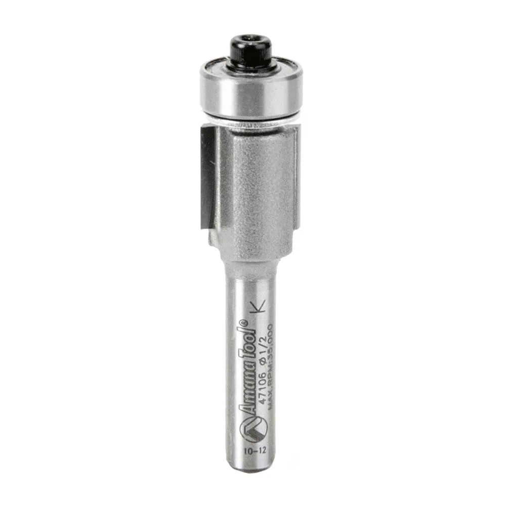 Flush Trim Router Bit | Various Dia x 1⁄2 x 1⁄4" Shank | 47106 | 738685871065