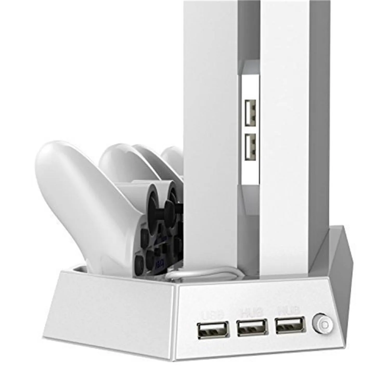 For PS4 Vertical Stand Cooling Fan Controller Charging Dock Station Stand