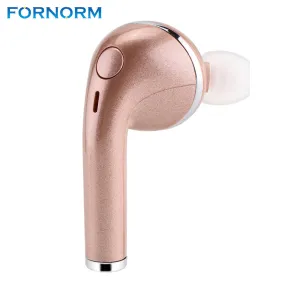 FORNORM Wireless Bluetooth 4.1 Headphone Headset HD Earbud Hands-free Call Earphone For iPhones 8 Samsung Smartphones Tablets