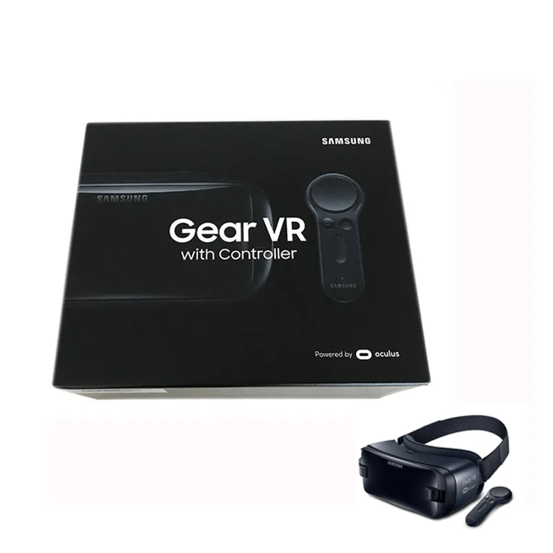 Gear VR 5.0 3D Glasses Controllers Sets Built-in Gyro Sensor Virtual Reality Headset for Samsung GalaxyS9 S9Plus S8 S8  Note5 S6 #refresh