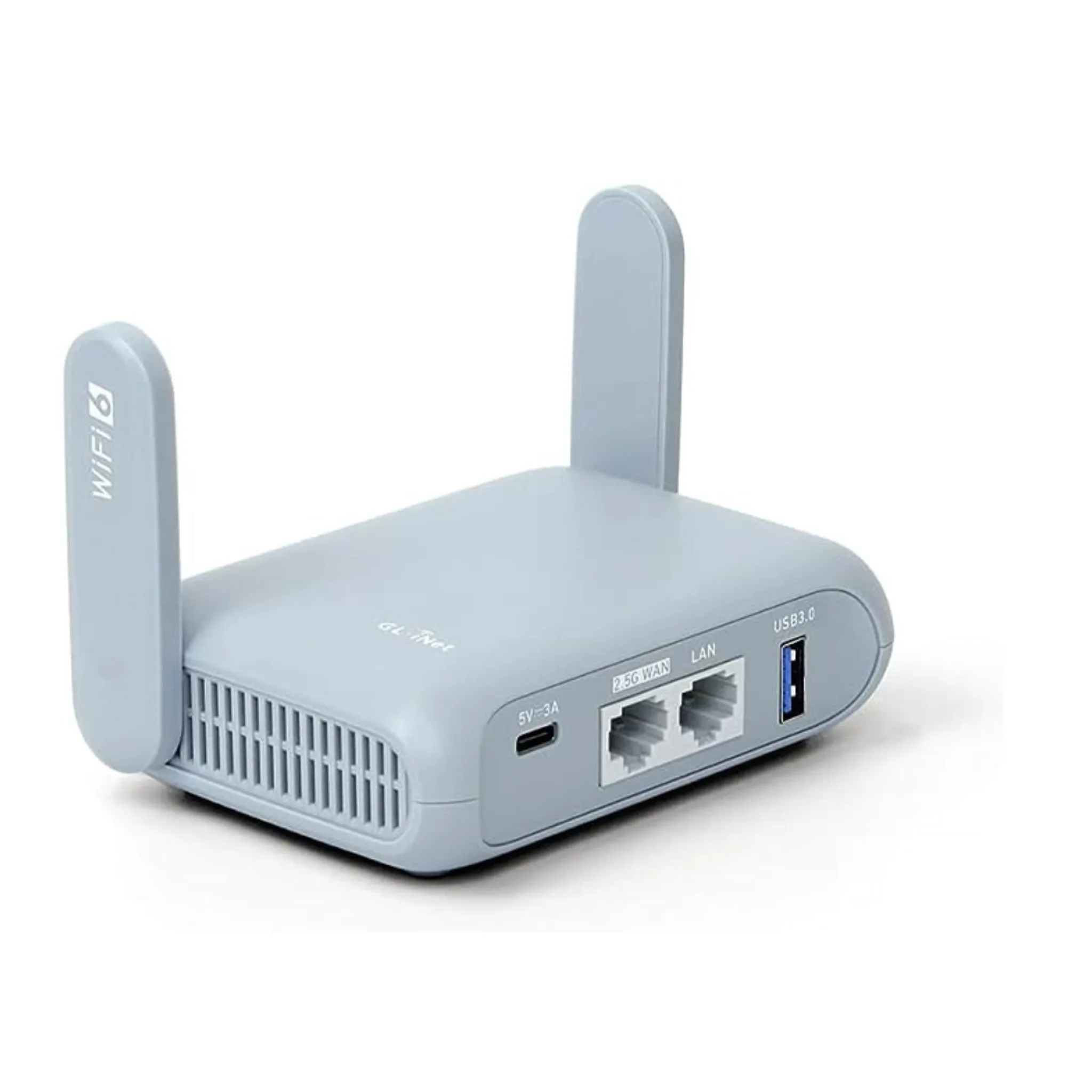 GL.iNet Beryl Ax Pocket-Sized Wi-Fi 6 Wireless Travel Gigabit Router