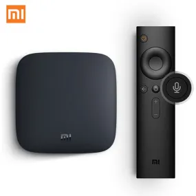 Global Xiaomi Mi TV Box 3 Android 6.0 Smart 4K Cortex-A53 WiFi Bluetooth 8GB H.265 Set-top Sling Youtube Netflix 4K DTS Dolby