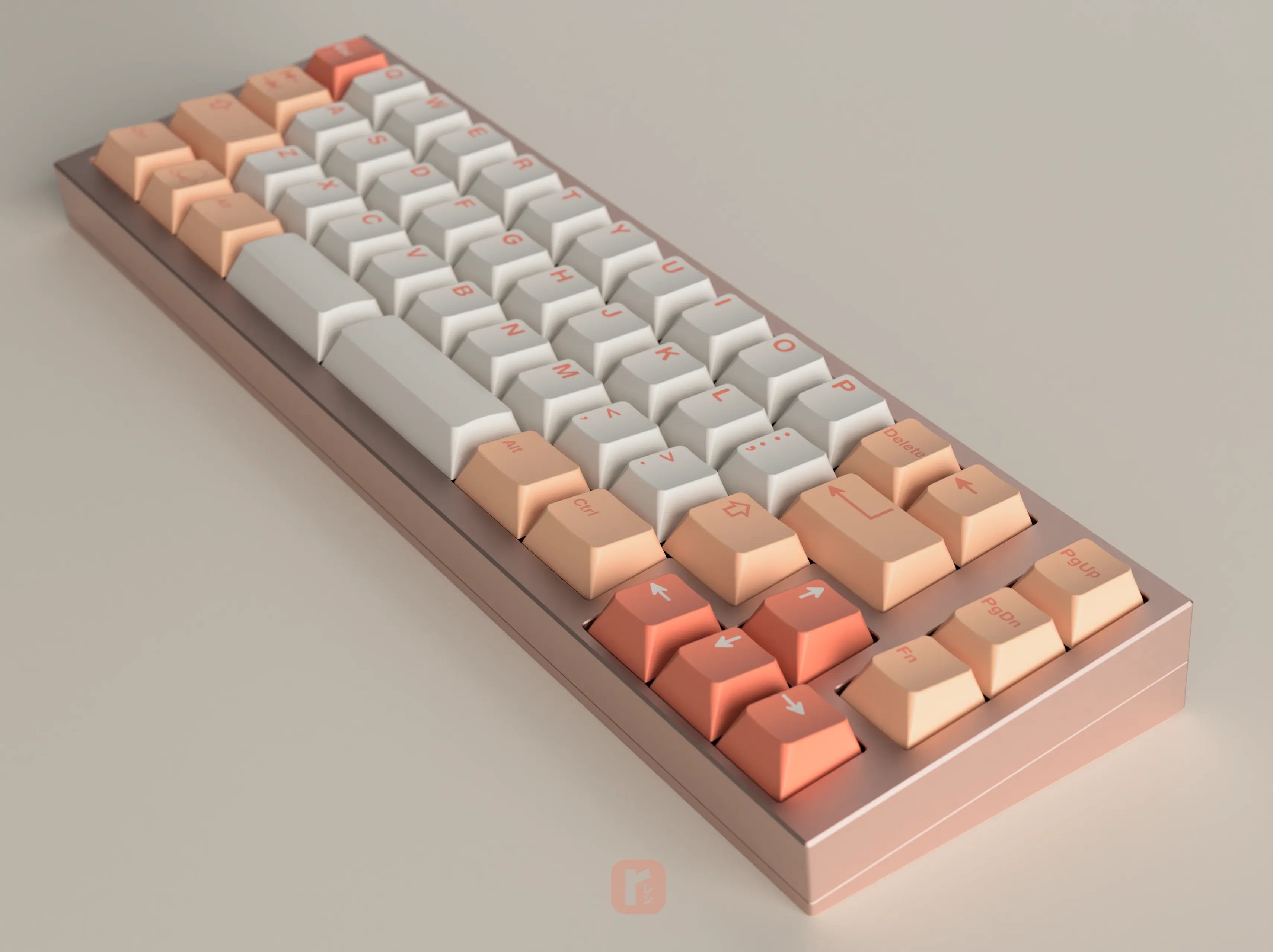 GMK Peaches n Cream