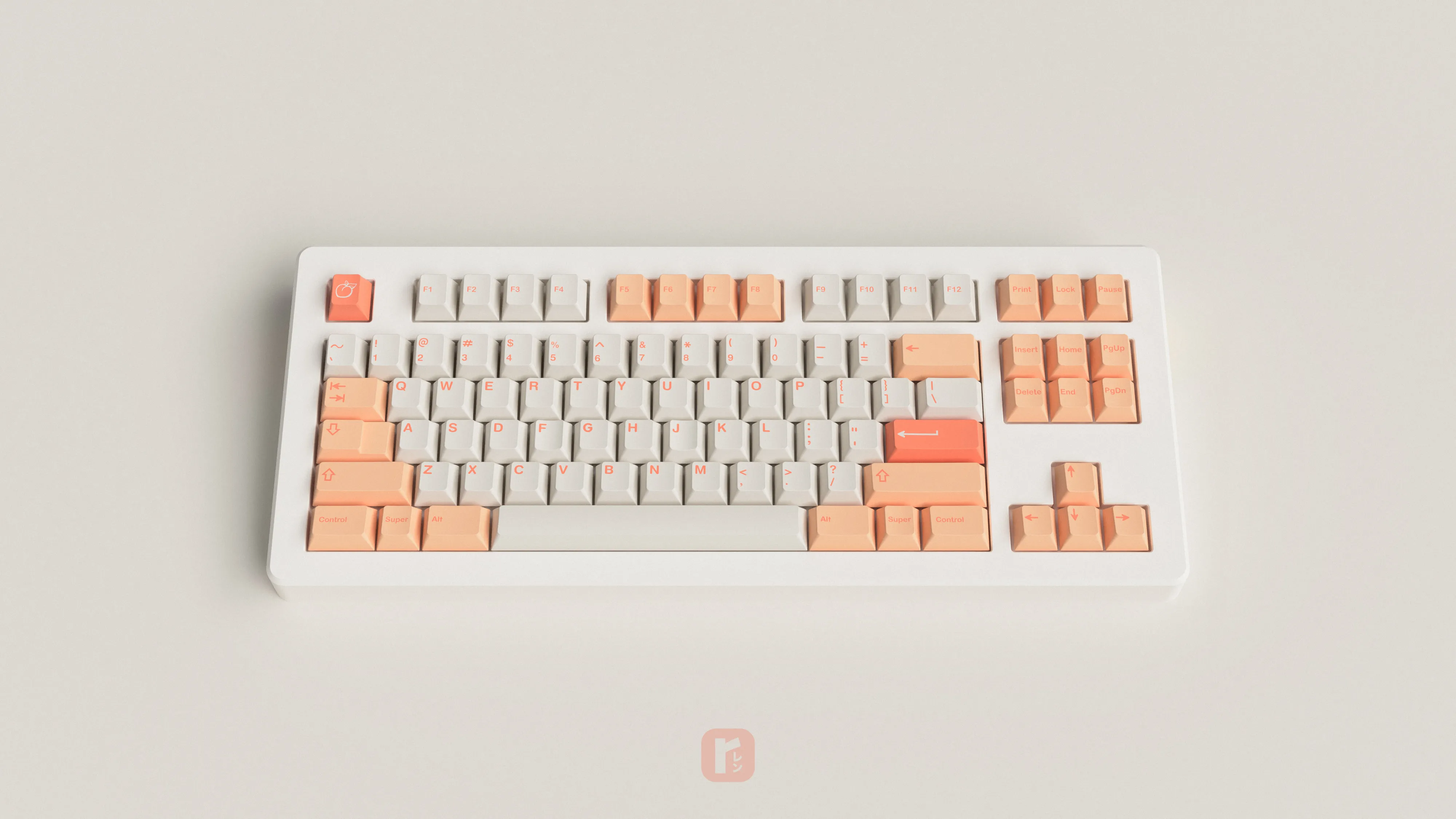 GMK Peaches n Cream