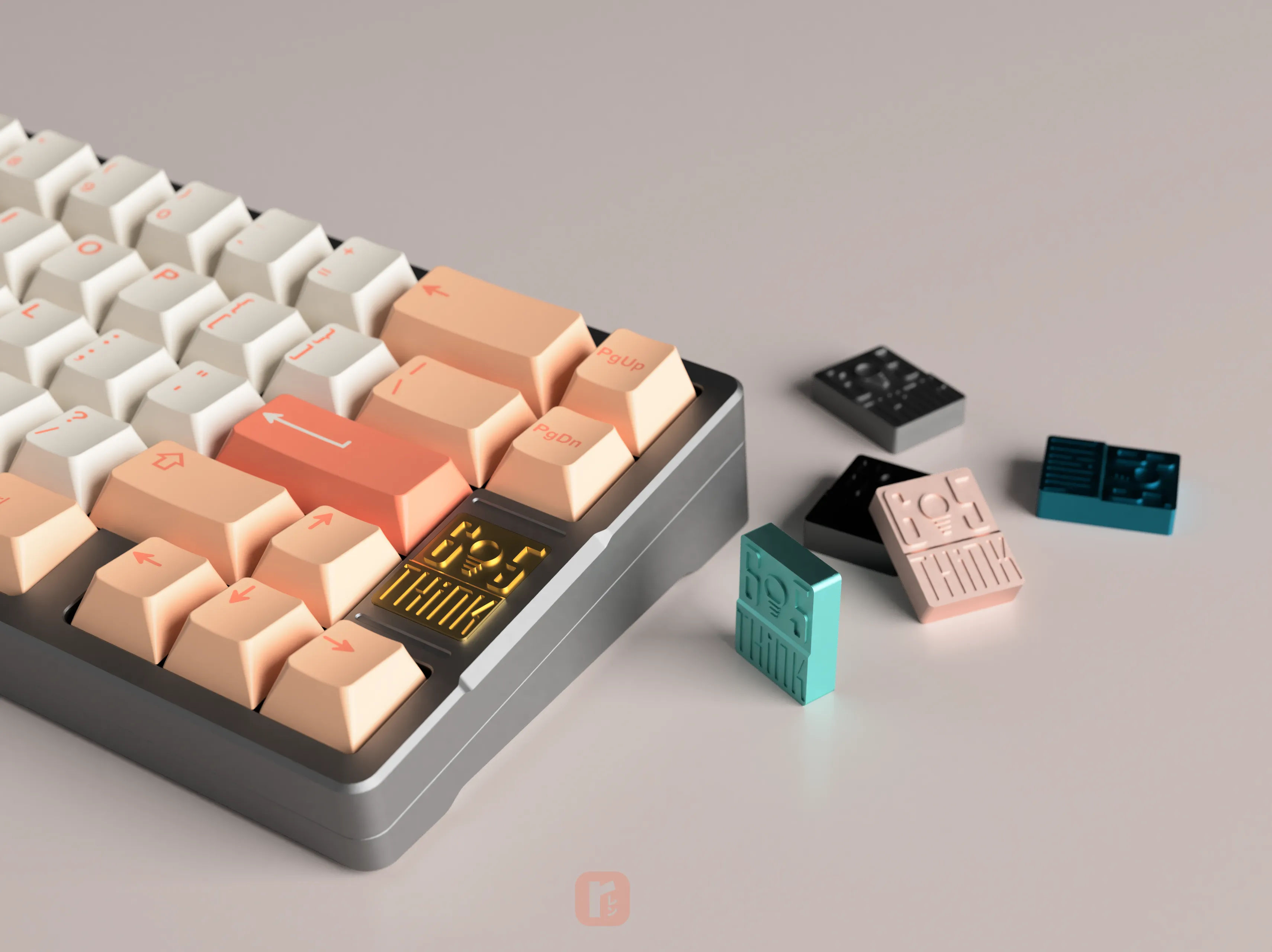 GMK Peaches n Cream