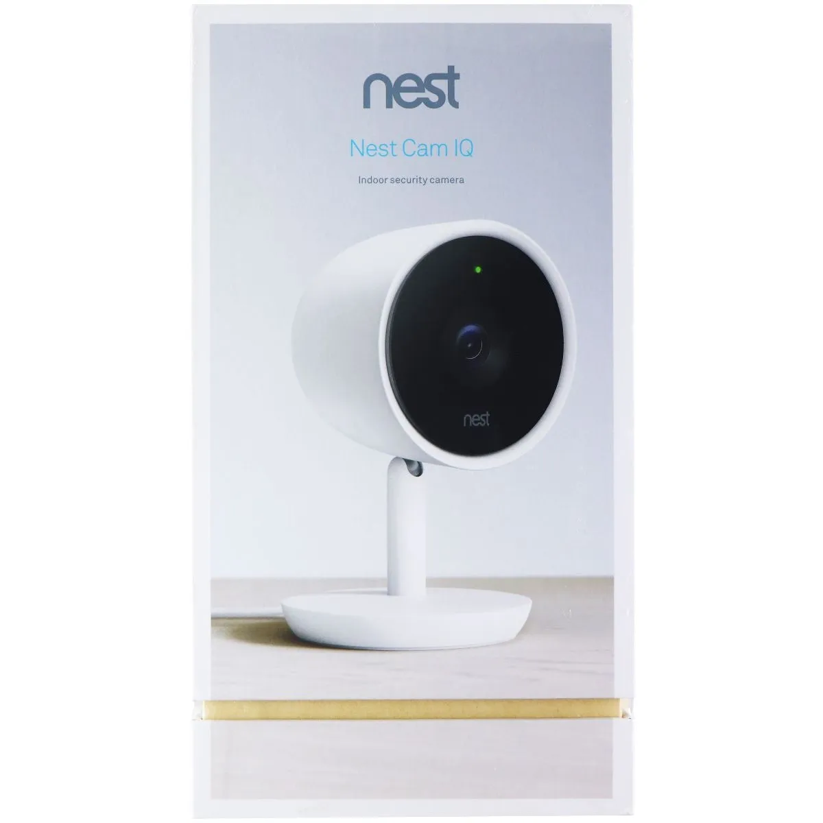 Google Nest Cam IQ Indoor Full HD Wi-Fi Home Security Camera - White