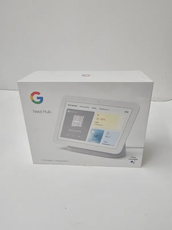 Google Nest Hub (2nd Gen) 7-inch Display, 2nd Generation GA01331 US