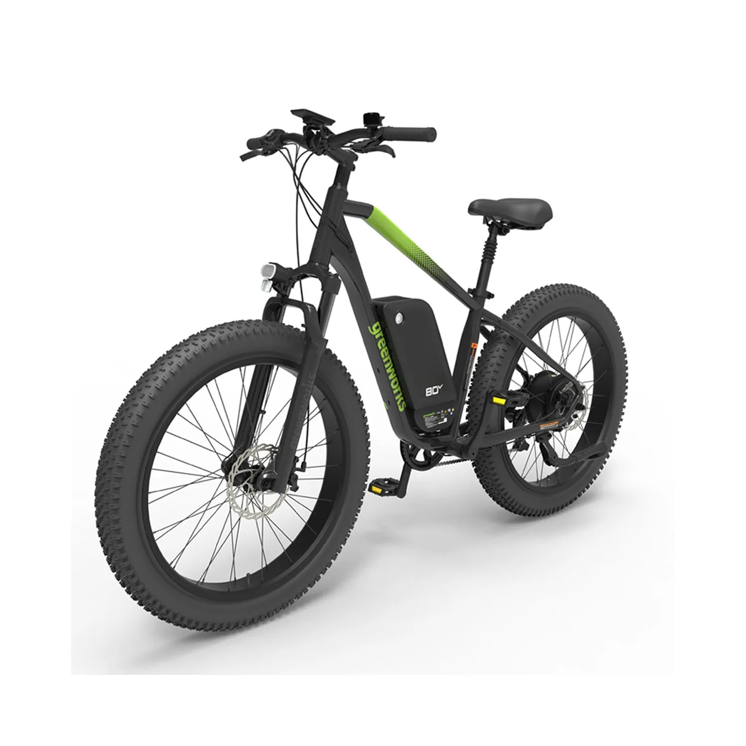 Greenworks 60V VENTURE Series 26” Fat Tyre Electric Mountain Bike (Pre Order)