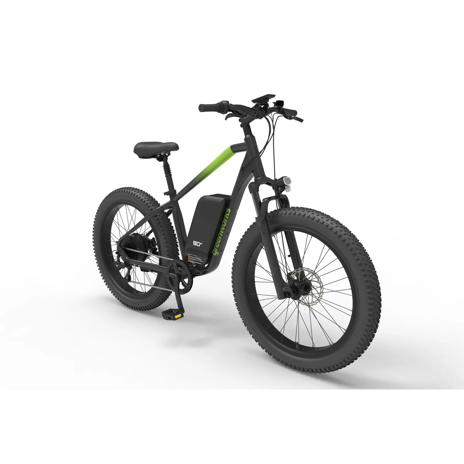 Greenworks 60V VENTURE Series 26” Fat Tyre Electric Mountain Bike (Pre Order)