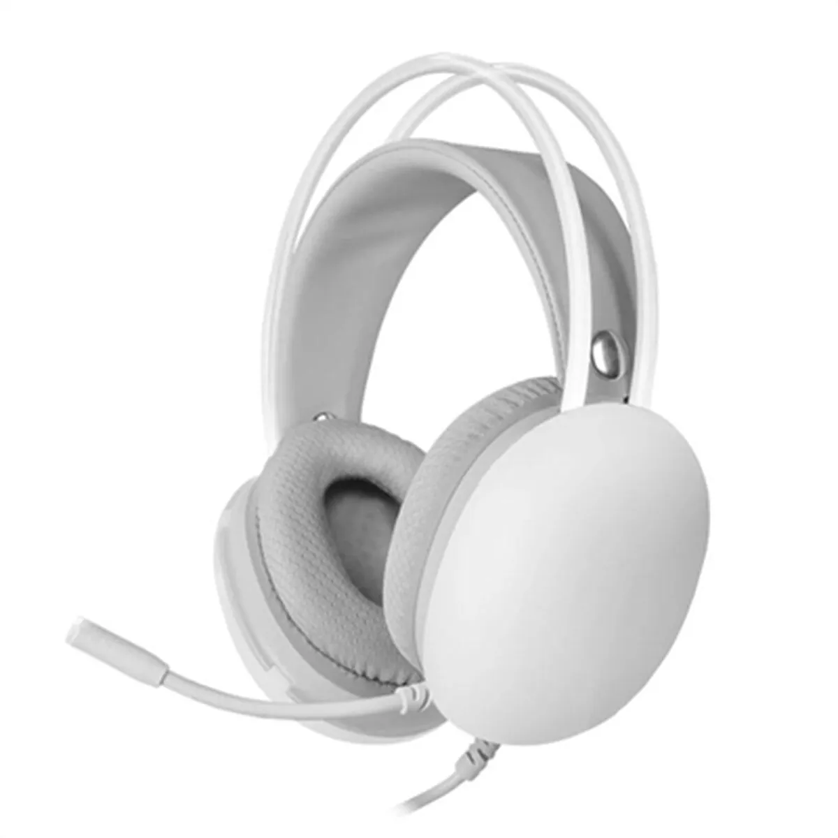 Headphones with Microphone Mars Gaming MH-GLOW White RGB