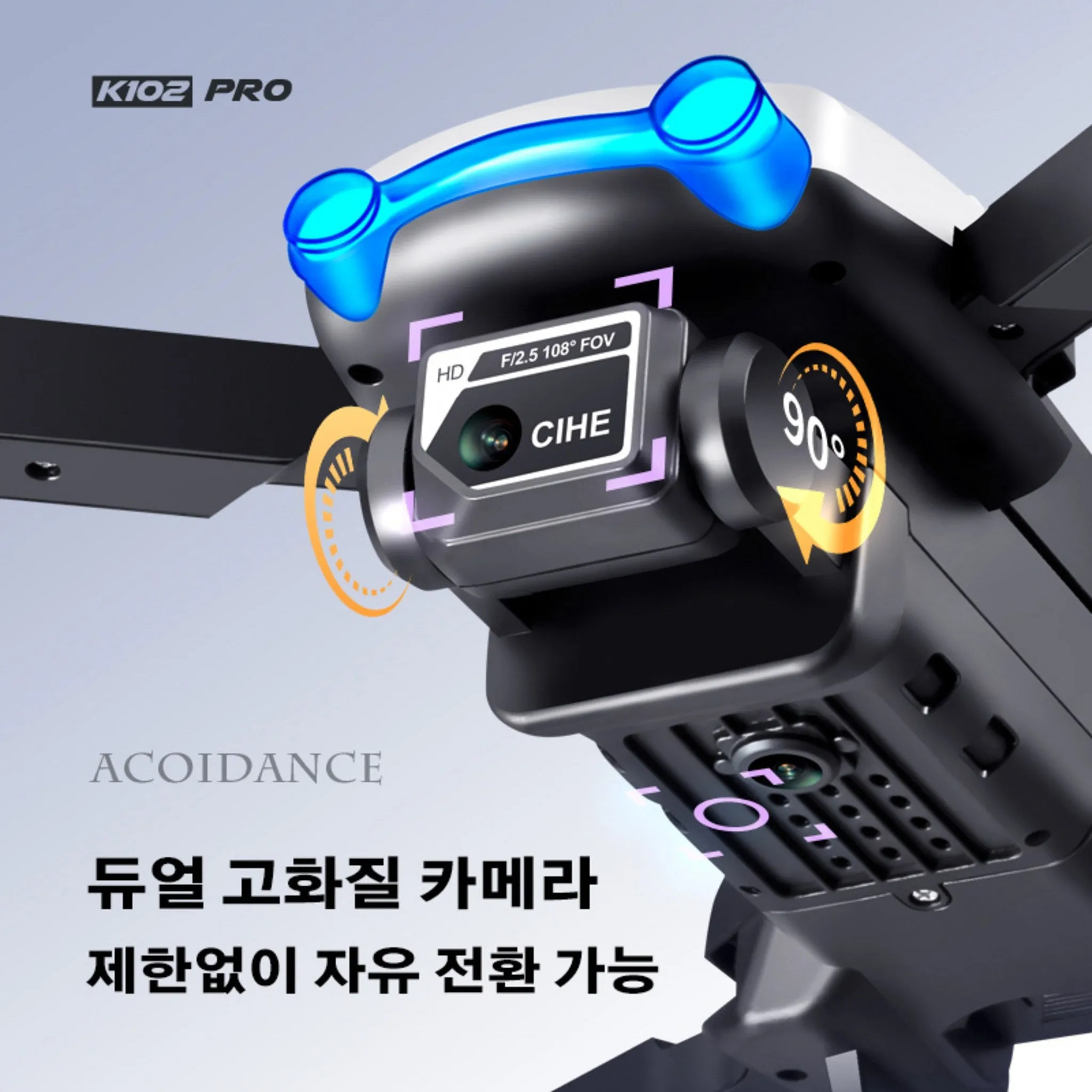 HHSSL K102 Beginner Drone with 30-Minute Flight Time   Optical Flow Hovering   Korean Manual - Filming/Racing Drone - 🏆 #23 - Office Supplies - Best of December