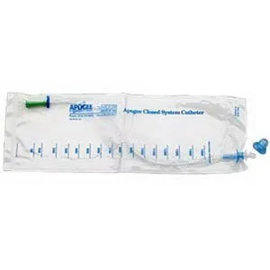 Hollister Apogee Plus Intermittent Catheter Coude Tip 14Fr, 16"