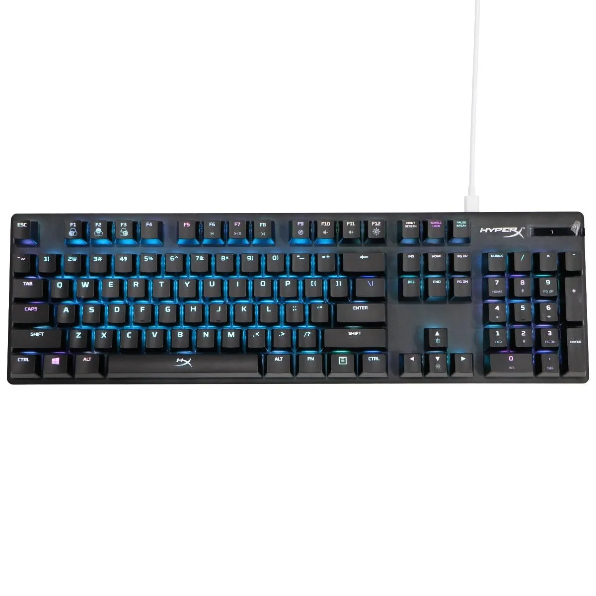 HyperX Alloy Origins Mechanical Gaming Keyboard - Tactile HyperX Aqua Switch