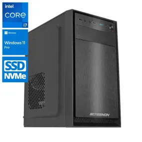 Intel Compleet PC | Intel Core i7 | 16 GB DDR4 | 500GB SSD - NVMe | GTX 1660 | Windows 11 Pro   WiFi & Bluetooth