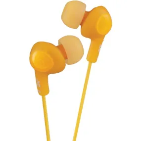 JVC HAFX5D Gumy Plus Inner-Ear Earbuds (Orange)