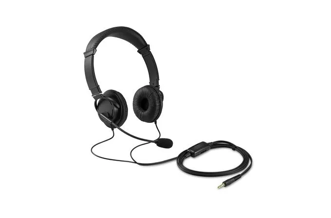 Kensington Hi-Fi Headphones With Mic - Headphones With Mic - On-Ear - Wired - 3.5 Mm Jack