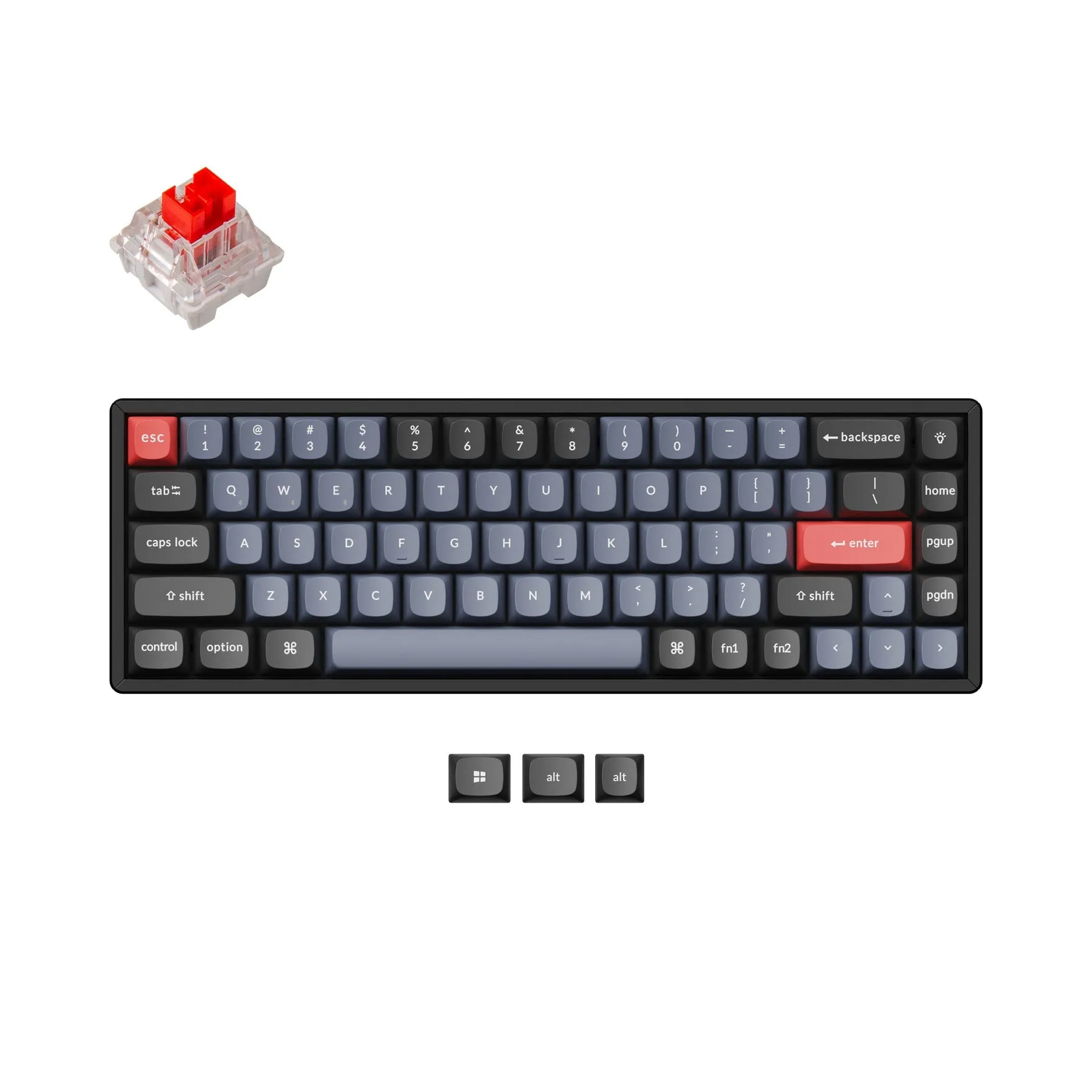 Keychron K6 Pro QMK/VIA Wireless Custom Mechanical Keyboard(US ANSI Layout)