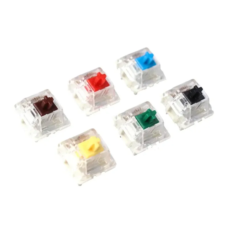 Keychron White Gateron Mechanical Set - 35Pcs