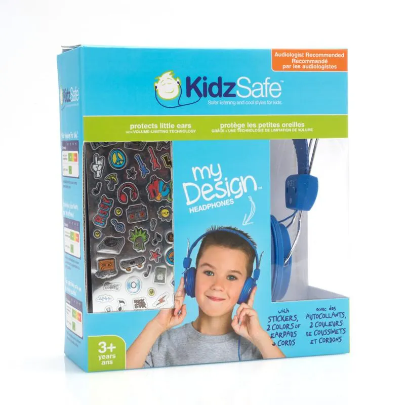 KidzSafe My Design - Volume limiting headphones for children