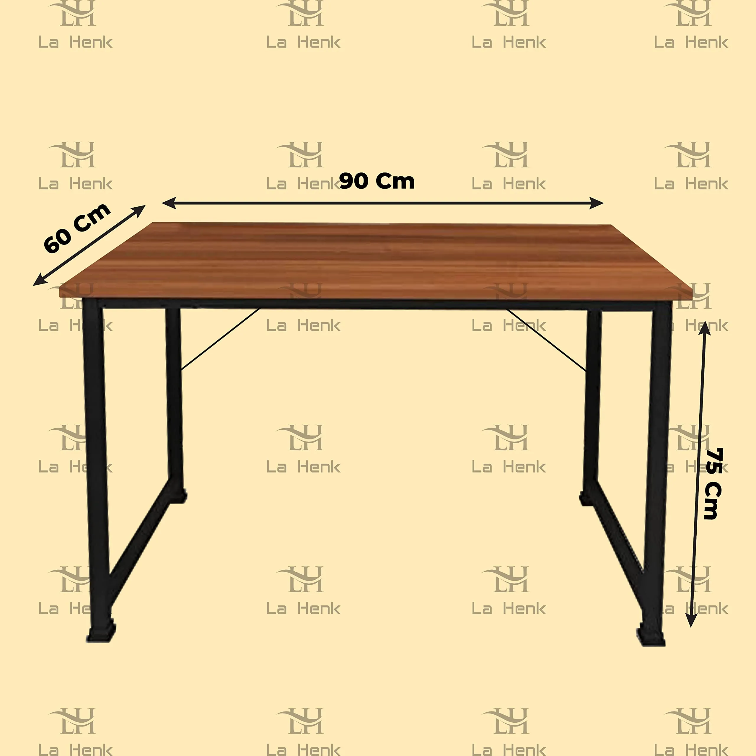 La Henk Multipurpose Finish Office Table For Office Work Study Table Pc Computer Table Desktop Table Table For Student Office Desk Pc Laptop Study Table For Students Writing Table For Home,Wood