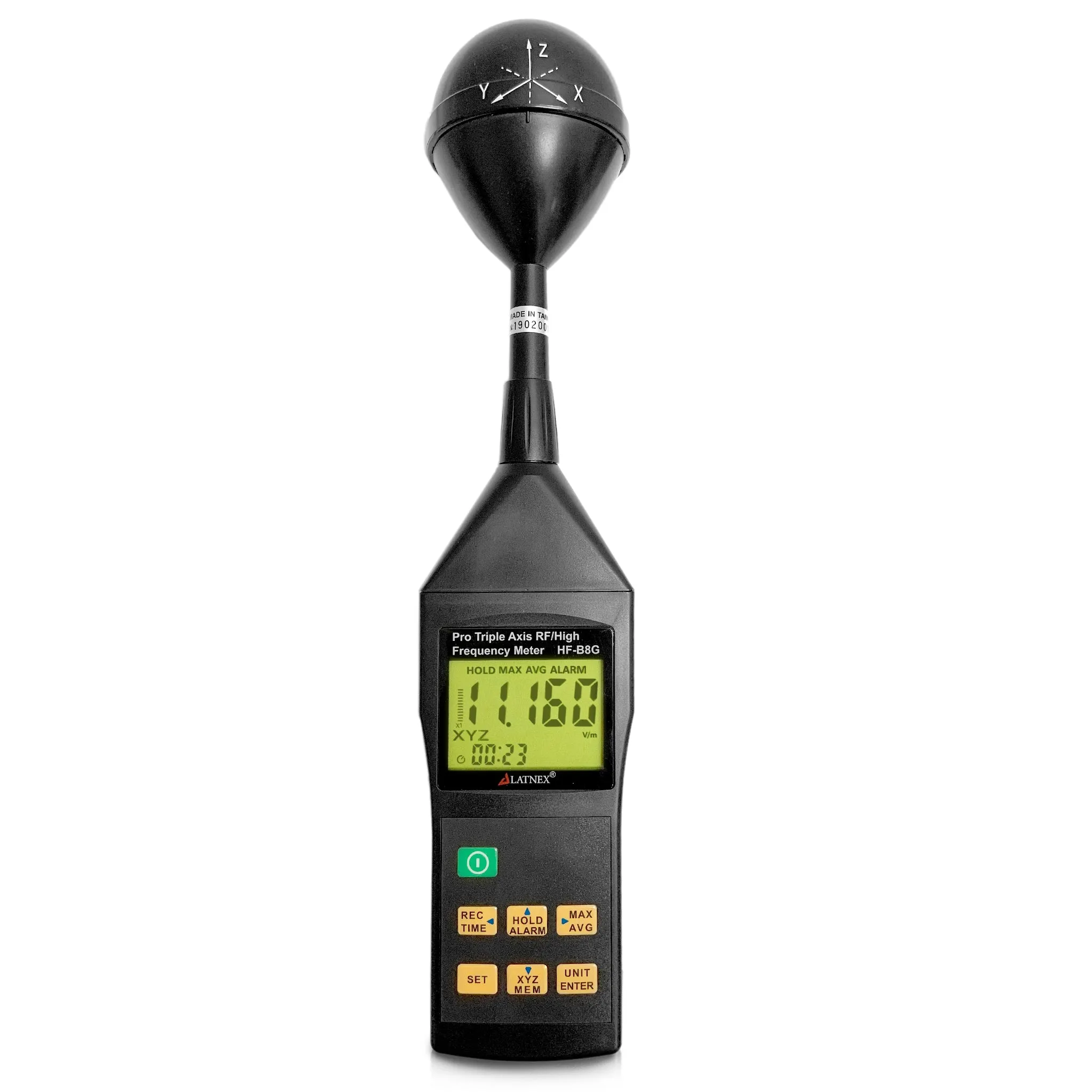 LATNEX® HF-B8G Professional RF Meter 10MHz - 8GHz