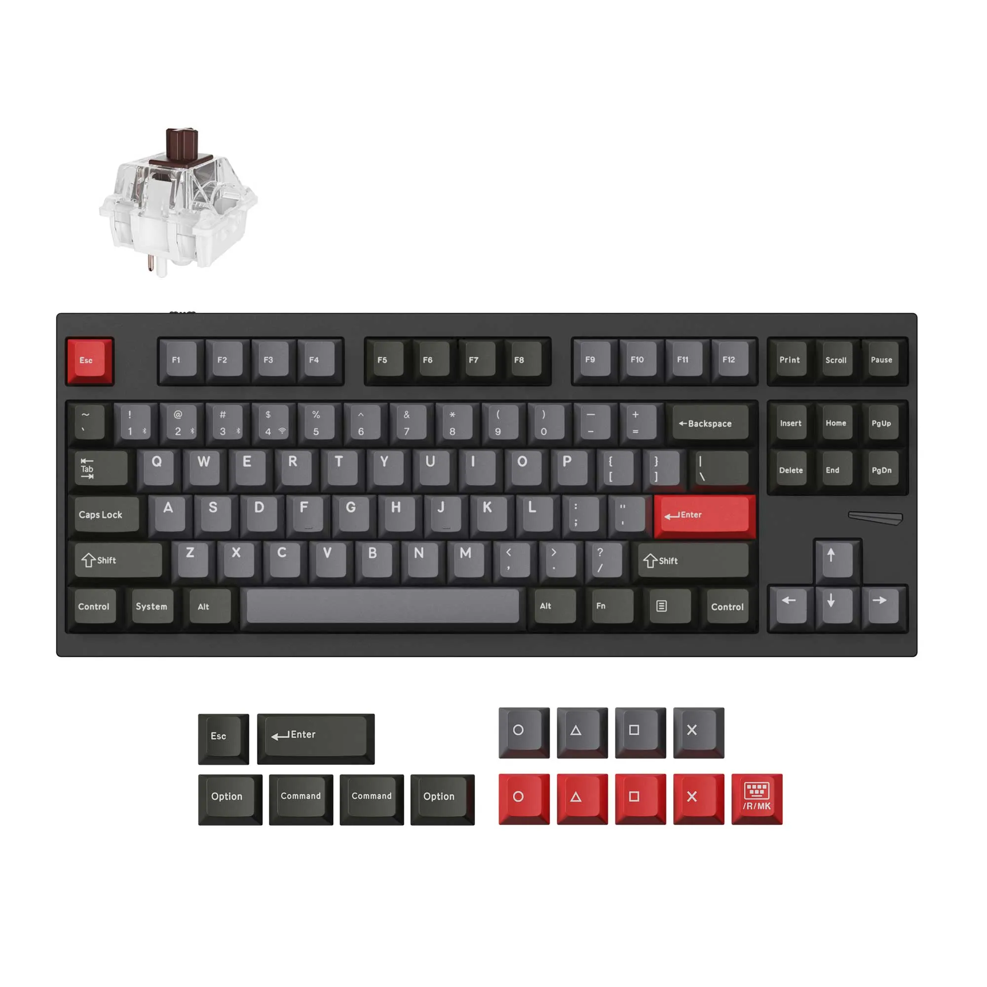 Lemokey L4 QMK Wireless Custom Gaming Keyboard