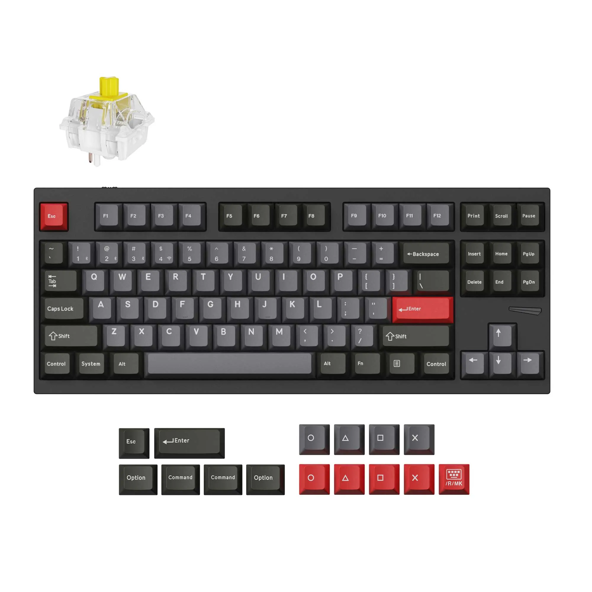 Lemokey L4 QMK Wireless Custom Gaming Keyboard