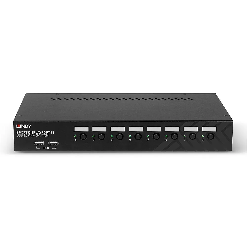 Lindy - Kvm / Audio Switch - 8 Ports - Rack-Mountable