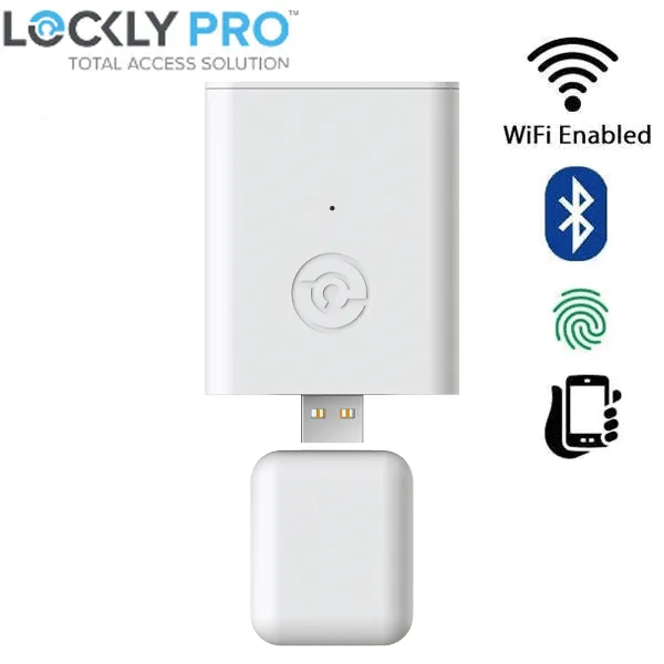 Lockly - PGH200 - Secure Link Wi-Fi Hub & Wireless Door Sensor For Lockly Smart Locks