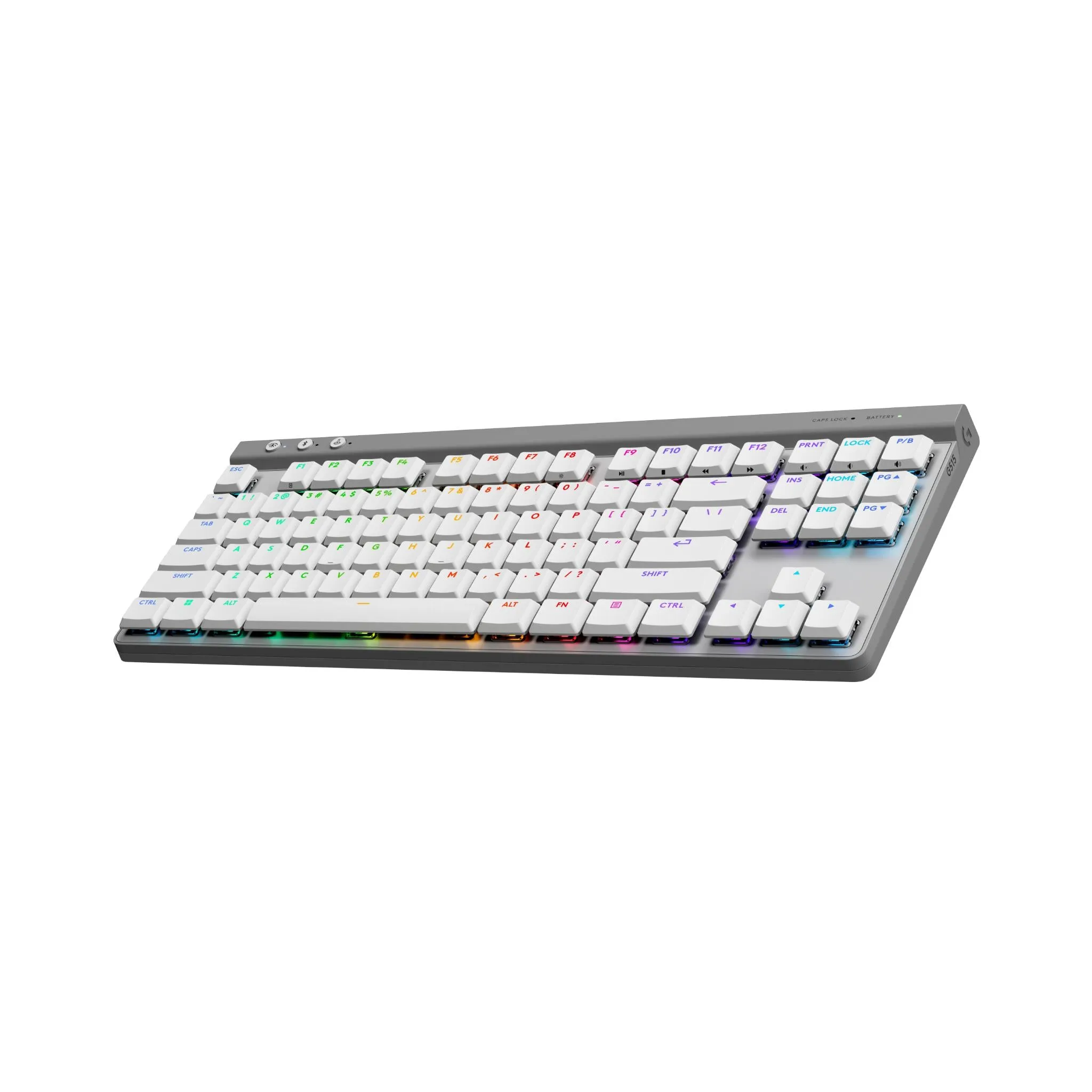 Logitech G G515 LIGHTSPEED TKL Wireless Gaming Keyboard (White)