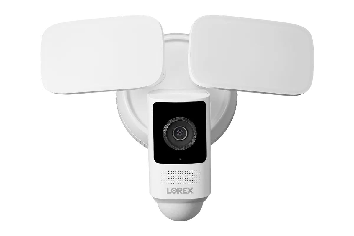 Lorex 2K Wi-Fi Floodlight Security Camera (32GB, Cloud-Enabled)