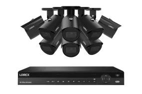 Lorex Elite Series 4K 16 Camera Capable 4TB Wired NVR System with 4MP (2K) A4 IP Bullet Cameras