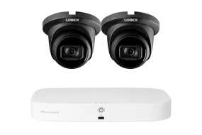 Lorex Fusion Series 4K 16 Camera Capable (8 Wired   8 Fusion Wi-Fi) 2TB Wired NVR System with A14 IP Dome Cameras