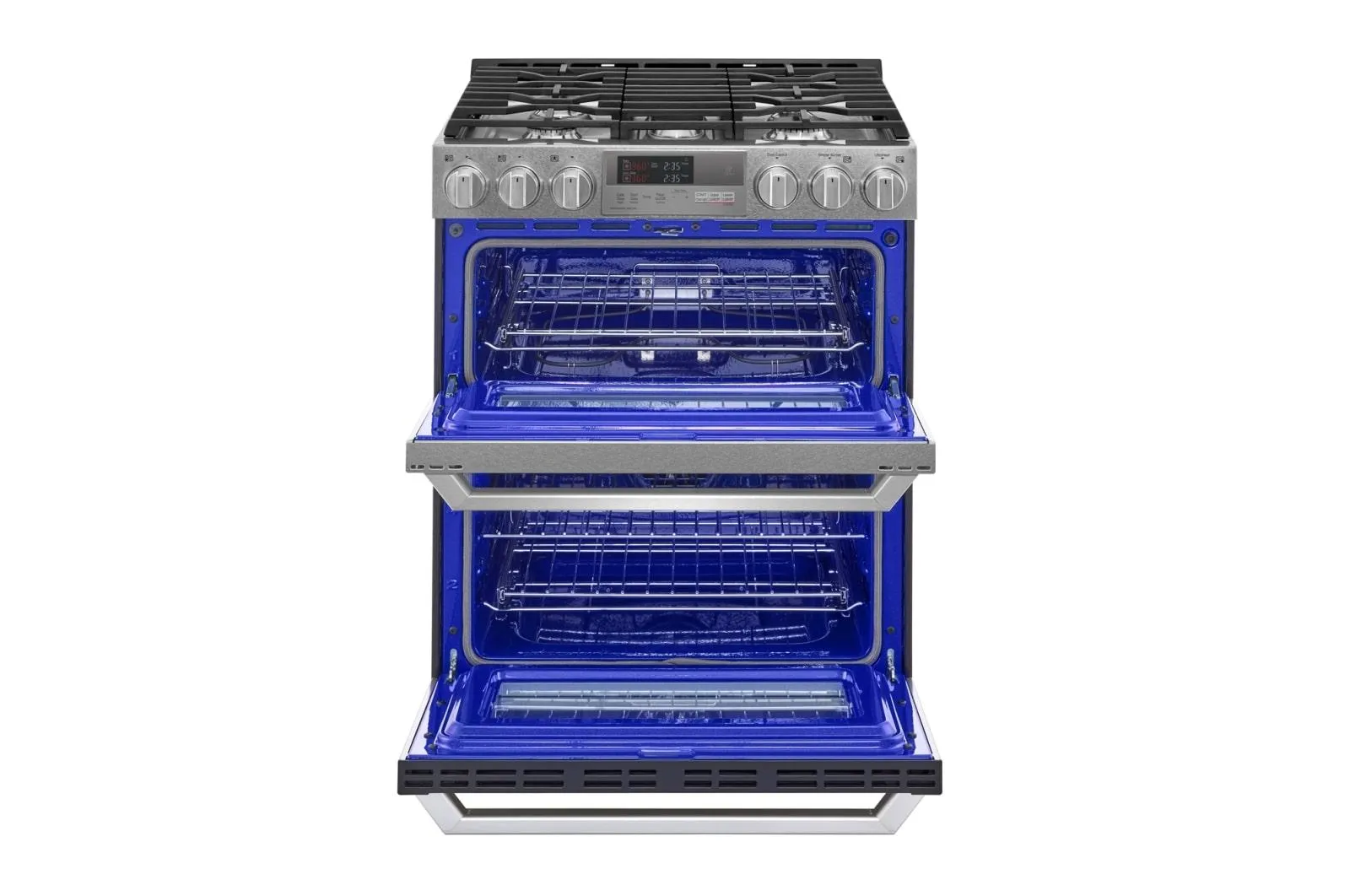 LUTD4919SN LG SIGNATURE 7.3 cu.ft. Smart wi-fi Enabled Dual Fuel Double Oven Range with ProBake Convection®