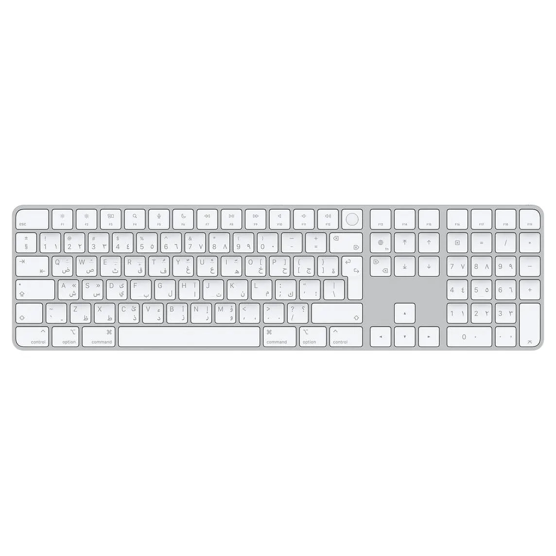 Magic Keyboard With Touch Id And Numeric Keypad For Mac Computers With Silicon