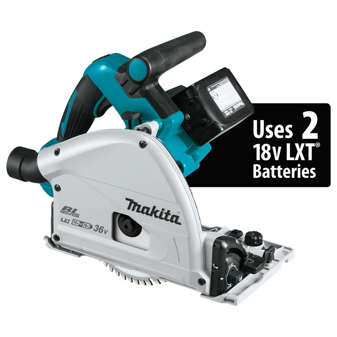 Makita XPS01PTJ 36-Volt 6-1/2-Inch X2 LXT Cordless Plunge Circular Saw Kit