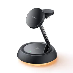 Mcdodo 3 in 1 Magnetic Wireless Charging Stand with Night Light