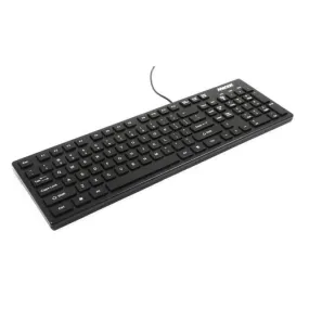 MECER BLACK USB SLIM KEYBOARD