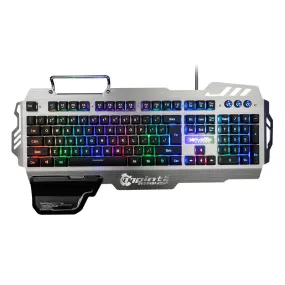 Mechanical Gaming Keyboard All-Metal Panel 25 Keys Anti-Ghosting for PC/Laptop