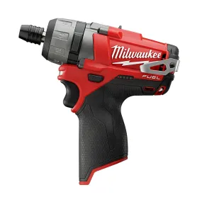 Milwaukee 2402-20 M12 FUEL 12V 1/4" Hex 2-Speed Screwdriver w/Clip - Bare Tool