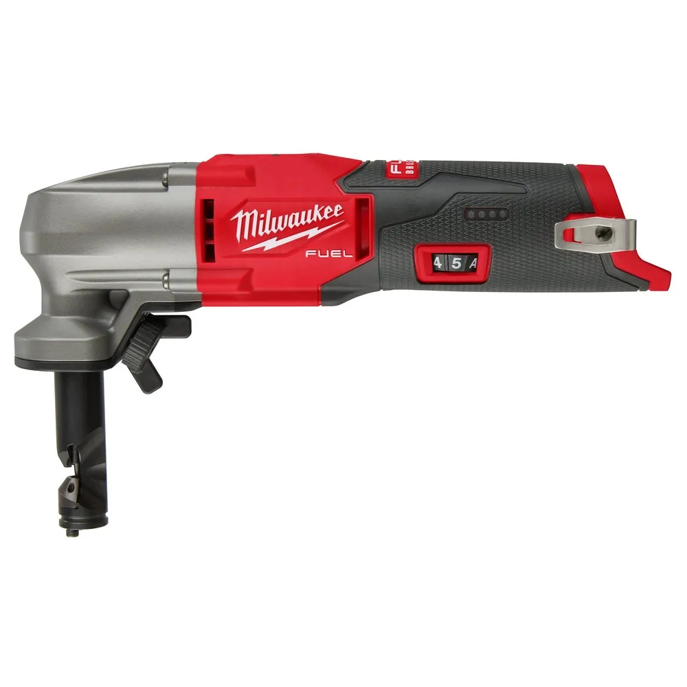 Milwaukee 2476-20x2BSK M12 FUEL 12V 16 Gauge Speed Nibbler w/ Starter Kit