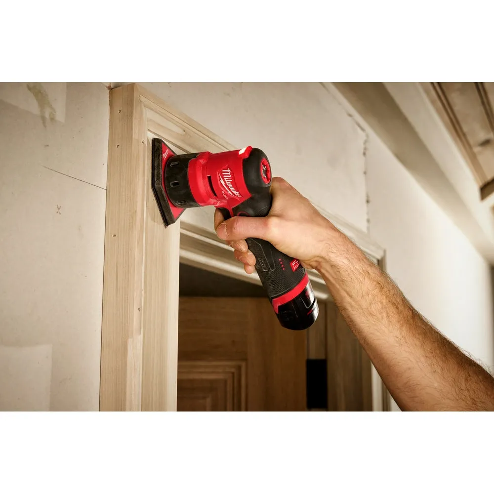 Milwaukee 2531-80 M12 FUEL 12V Orbital detail Sander - Bare Tool - Reconditioned