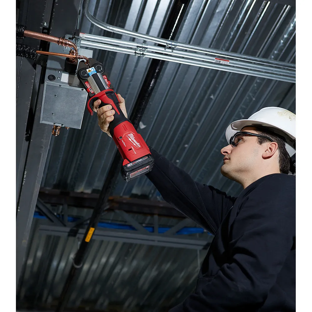 Milwaukee 2922-22M M18™ FORCE LOGIC™ Press Tool w/ ONE-KEY™ w/ ¼” – 7/8” Streamline™ ACR Press Jaws