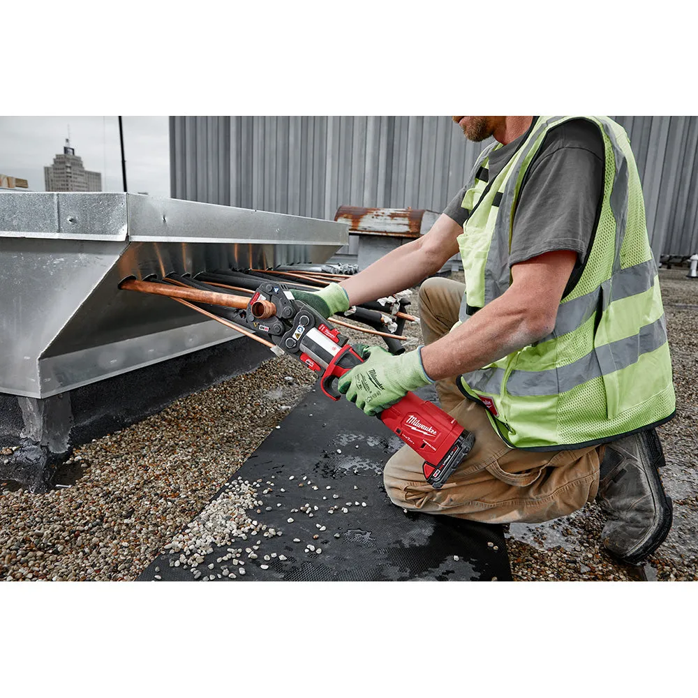 Milwaukee 2922-22M M18™ FORCE LOGIC™ Press Tool w/ ONE-KEY™ w/ ¼” – 7/8” Streamline™ ACR Press Jaws