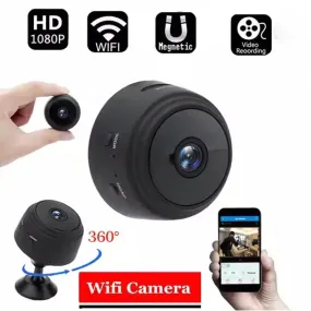 Mini 1080p HD Wireless IP Camera, Voice & Video Surveillance