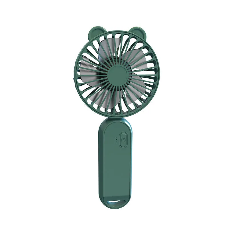 Mini Fan Halter Handheld Large Capacity USB Charging Portable Desktop Little Fan