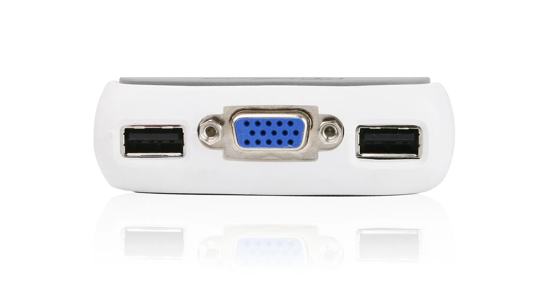 MiniView™ Micro USB PLUS KVM Switch with audio and cables